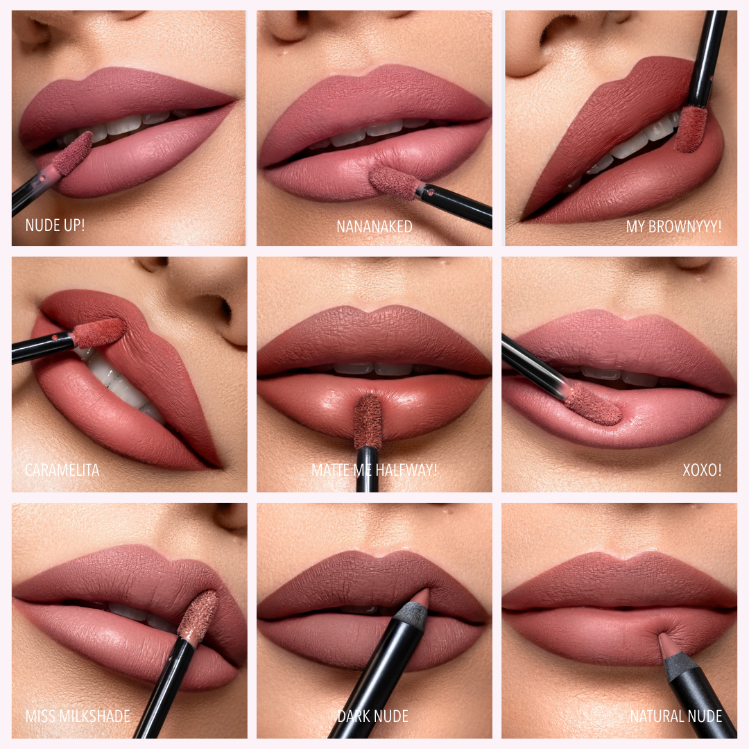 Liquid Lipstick - The Nudes