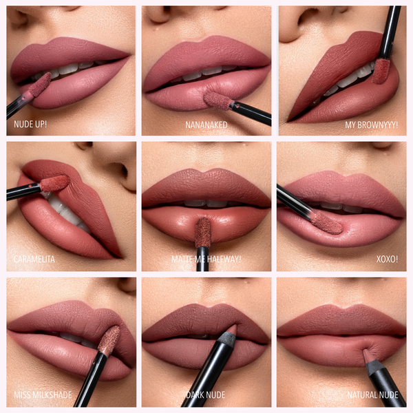 Liquid Lipstick - The Nudes